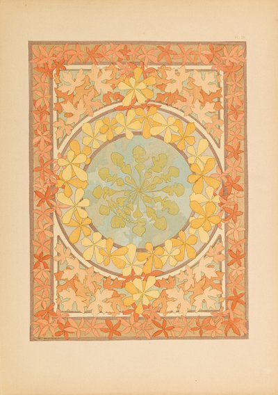 装飾文書、1902年。 作： Alfons Marie Mucha