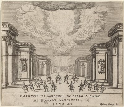 天国での聖ウルスラの勝利とローマの征服者 作： Alfonso Parigi II