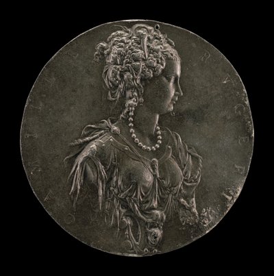 カミーラ・ルッジェーリ、16世紀後半。 作： Alfonso Ruspagiari