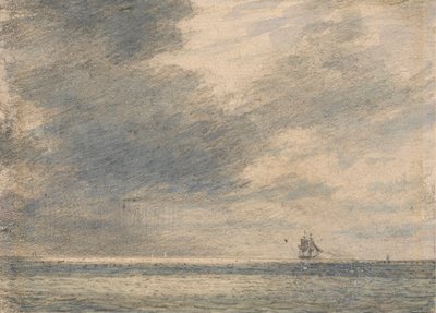 イブニング・アット・シー 作： Alfred Abram Constable