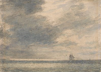 海での夜 作： Alfred Abram Constable