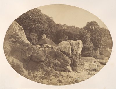 ババクーム、ビーチから、1857年。 作： Alfred Batson