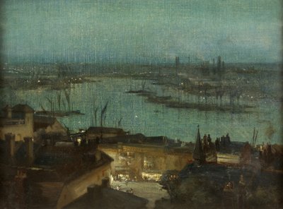 夕方、ロチェスター 作： Alfred Bentley