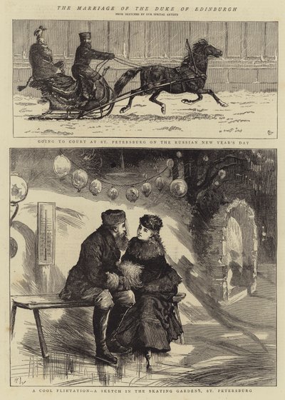エディンバラ公の結婚 作： Alfred Chantrey Corbould