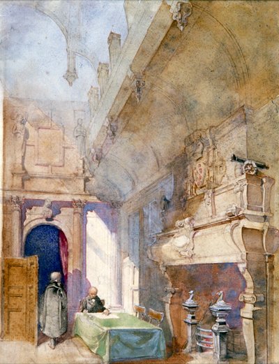 「サル・ア・マンジェ、チャーターハウス」、ロンドン、1913 作： Alfred Charles Conrade