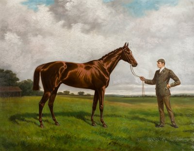 1892年のダービーのヒューゴ卿、1875年から1928年頃（キャンバスに油彩） 作： Alfred Charles Havell