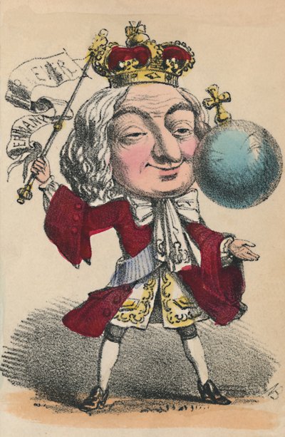 ジョージ2世、1856年 作： Alfred Crowquill