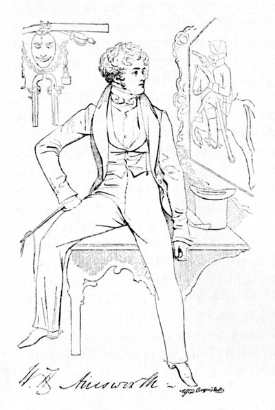 ウィリアムハリソンエインズワース、c1835、1904 作： Alfred Crowquill
