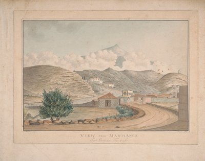 マルティアネス、ポート オロタバ、テネリフェ島からの眺め 作： Alfred Diston