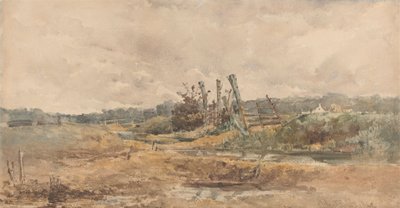 川の風景 作： Alfred Downing Fripp