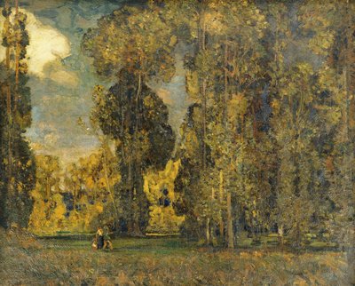 9月の風景、 作： Alfred East
