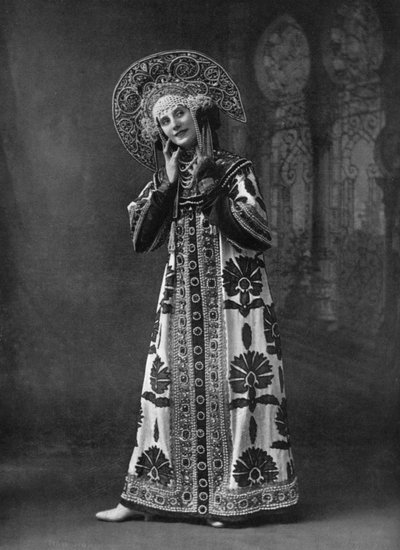 アンナパブロバ1881-1912、ロシアのバレエダンサー、1911年〜1912年。 作： Alfred Ellis and Walery