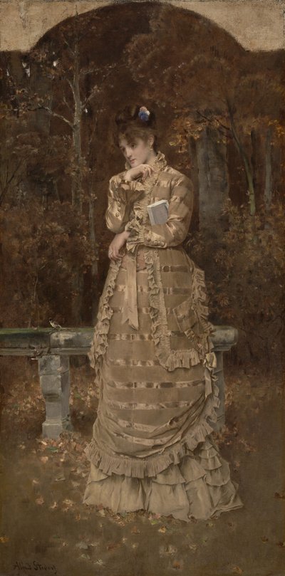 秋、1877 作： Alfred Emile Stevens