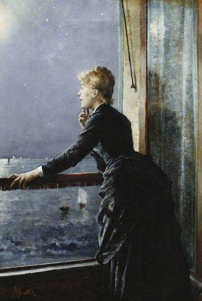 天の川;天の川、1885年 作： Alfred Emile Stevens