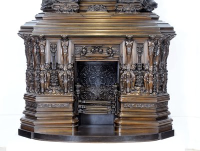 サムウィルソンチムニーピースの詳細、c.1908-14（ブロンズ） 作： Alfred Gilbert