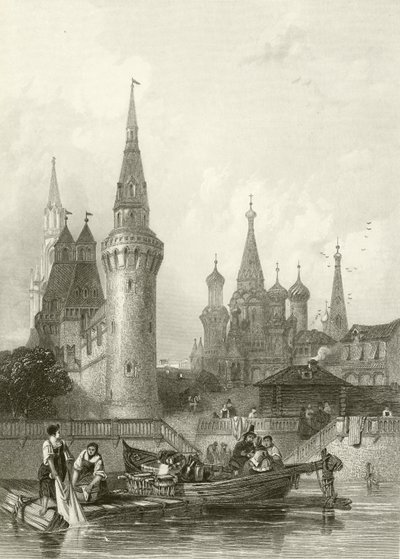 ヴァシリブラジェンノイ教会 作： Alfred Gomersal Vickers