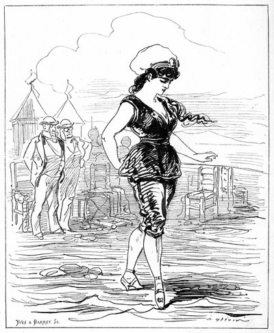 "女性の精神 "のイラスト 作： Alfred Grevin