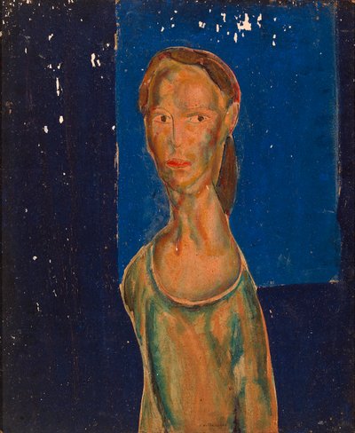 ある女性の肖像 作： Alfred H. Maurer
