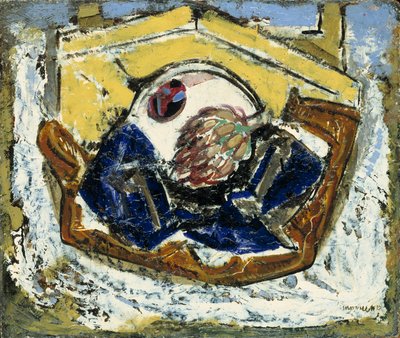 アーティチョークのある静物, II 作： Alfred H. Maurer