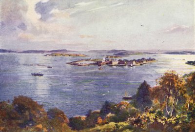 コークハーバー 作： Alfred Heaton Cooper