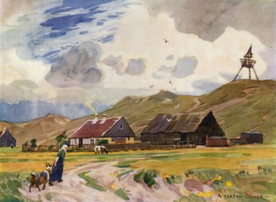 デンマーク: Gamla Skagen (カラーリソ) 作： Alfred Heaton Cooper