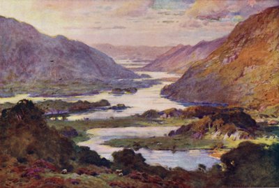 ケンメアロードからのキラーニー湖 作： Alfred Heaton Cooper
