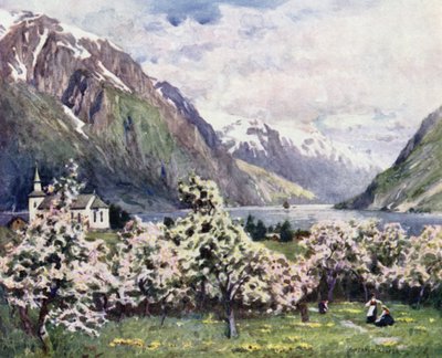 ハーデンジャーフィヨルド、オーデ 作： Alfred Heaton Cooper