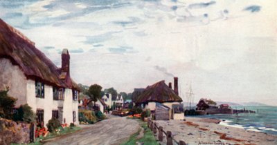 ポーロック堰堤（カラーリトグラフ 作： Alfred Heaton Cooper