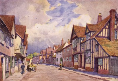 オールドムーットホール、サドベリー、サフォーク 作： Alfred Heaton Cooper