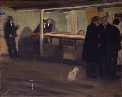 クラブの夜、1902年頃 作： Alfred Henry Maurer