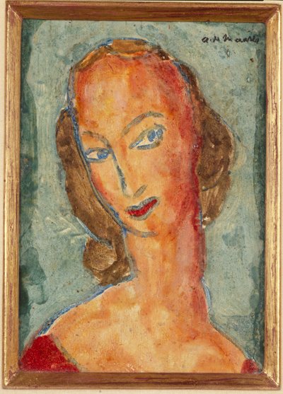頭、1926 作： Alfred Henry Maurer