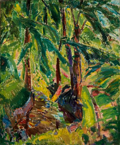 風景、カリフォルニア州。 1925年。 作： Alfred Henry Maurer