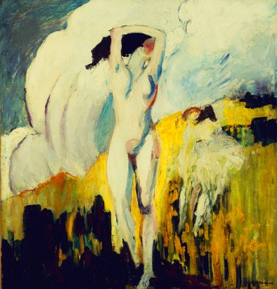 フィールドでのヌード、 作： Alfred Henry Maurer