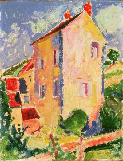 小さな家 作： Alfred Henry Maurer
