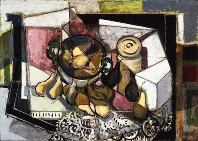 梨のある静物、1930年から31年頃 作： Alfred Henry Maurer
