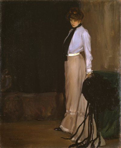 モデル》1902年頃（キャンバスに油彩） 作： Alfred Henry Maurer
