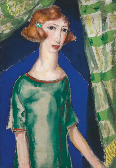 若い女性、1920-25年頃 作： Alfred Henry Maurer