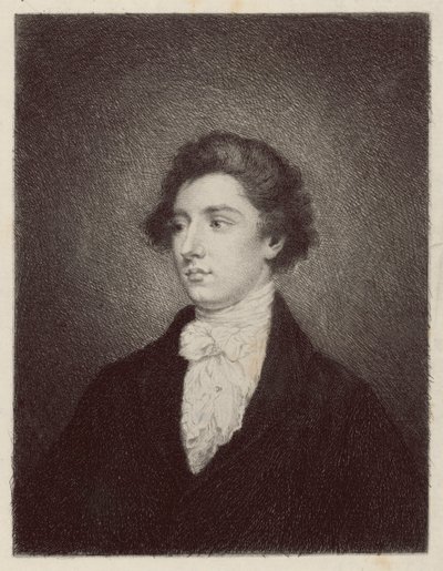 ウィリアム・ベックフォード（イギリスの小説家）（銅版画 作： Alfred Holst Tourrier