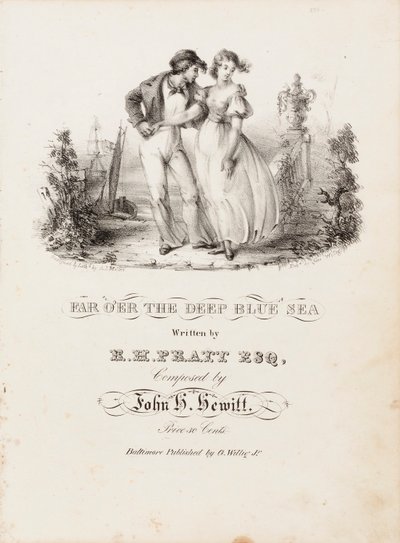 遥かなる紺碧の海 作： Alfred Jacob Miller