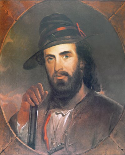 ジョセフ・R・ウォーカー（1798-1876）（油彩・キャンバス 作： Alfred Jacob Miller
