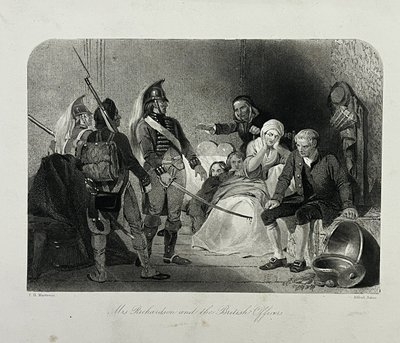 リチャードソン夫人と英国士官 作： Alfred Jones