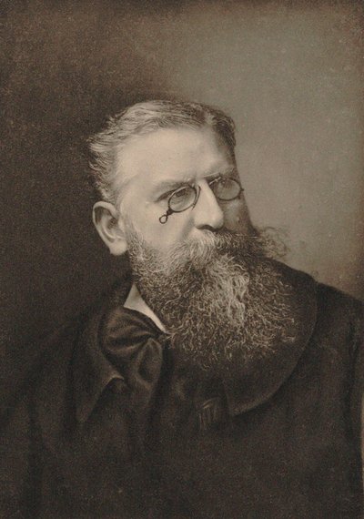 作曲家ラウル・プーニョの肖像 1852-1914年、c. 1900～1910年。 作： Alfred Konstantinovich Fedetsky