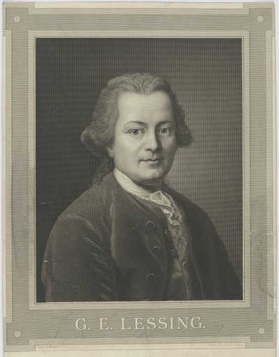 ゴットホールドエフライムレッシング1729-1781の肖像、c。 1840。 作： Alfred Kraufse