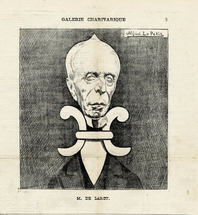 アルフレッド・ル・ペテ（1841-1909）が「ル・シャリヴァリ」に描いたイラスト 作： Alfred Le Petit