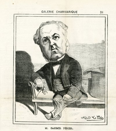 Le Charivariのイラスト 作： Alfred Le Petit