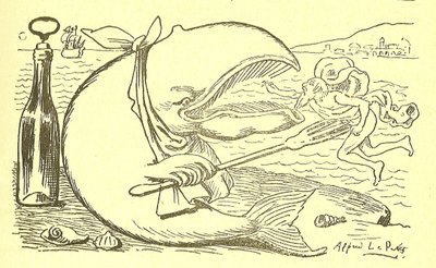 グロージャンのアルフレッド・ル・ペテ（1841-1909）とその治療法のイラスト 作： Alfred Le Petit