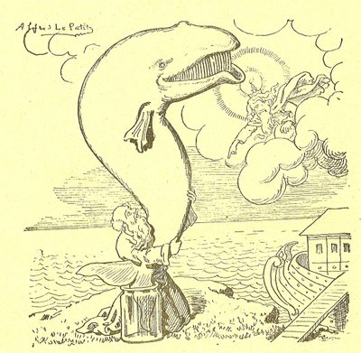 グロージャンのアルフレッド・ル・ペテ（1841-1909）とその治療法のイラスト 作： Alfred Le Petit