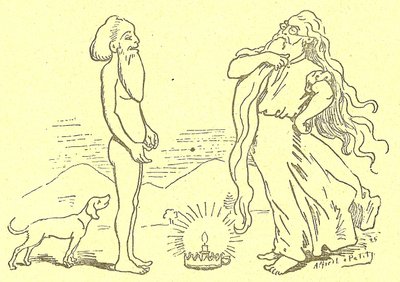 グロージャンのアルフレッド・ル・ペテ（1841-1909）とその治療法のイラスト 作： Alfred Le Petit