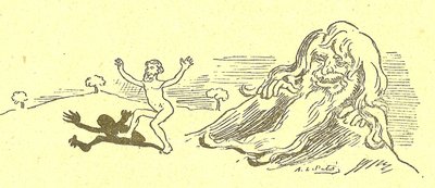 グロージャンのアルフレッド・ル・ペテ（1841-1909）とその治療法のイラスト 作： Alfred Le Petit