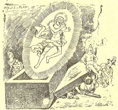 アルフレッド・ル・ペテ（1841-1909）のグロス・ジャンとその教区のイラスト 作： Alfred Le Petit